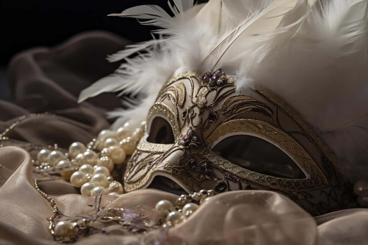 akquise-von-kunden, bild von venezianischer maske